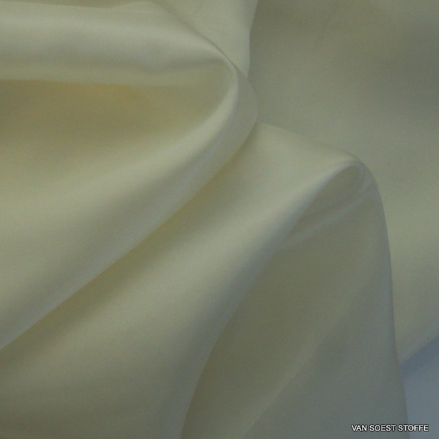 100% Bemberg pongee cupro®  in cream | View: 100% Bemberg pongee cupro®  in cream