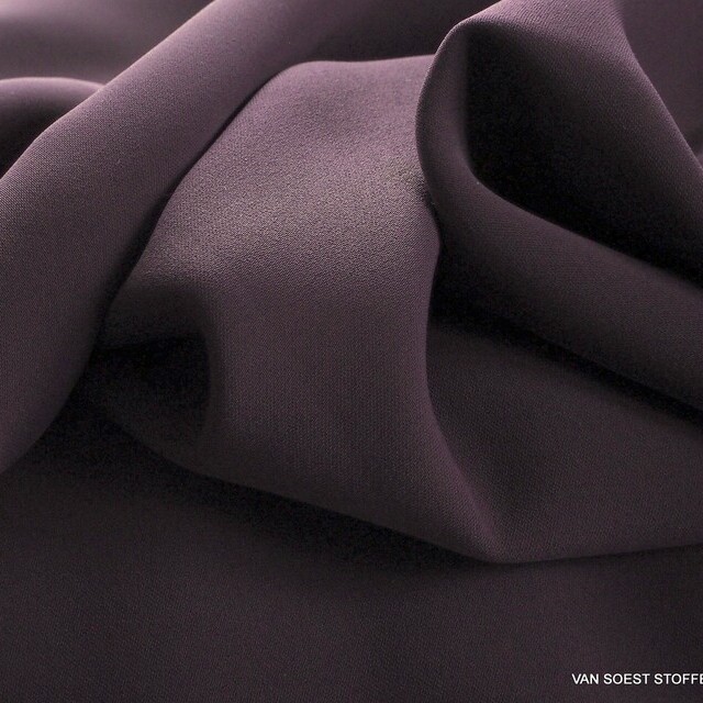 100% CUPRO 3/1 TWILL Fb. Dunkel Lila | Ansicht: 100% Cupro 3/1 Twill Fb. Dunkel Lila