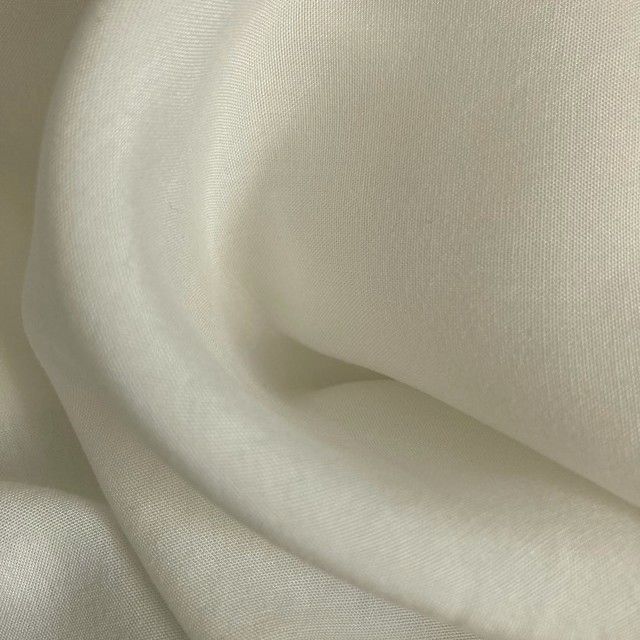 100% Lyocell-Tencel leichte Leinwandbindung in off-white