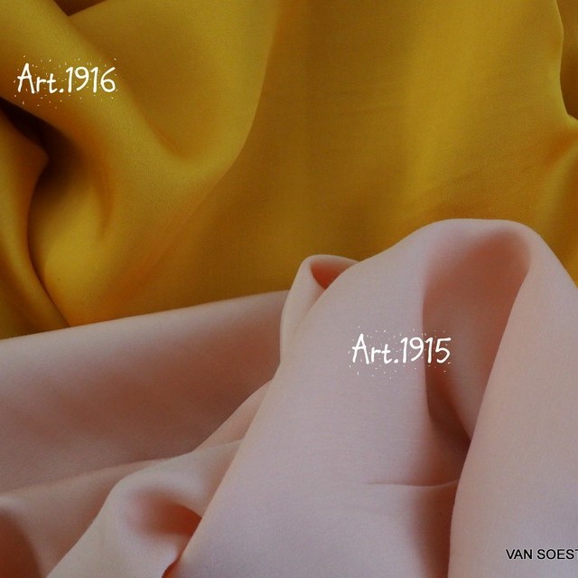 100% Lyocell -Tencel Super Fine Natural Matte Sateen in Saffron | View: 1916 - 100% TENCEL ™ super-fine natural matte satin in saffron