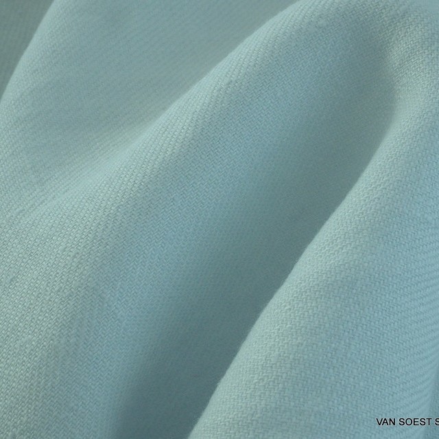100% soft linen in light mint