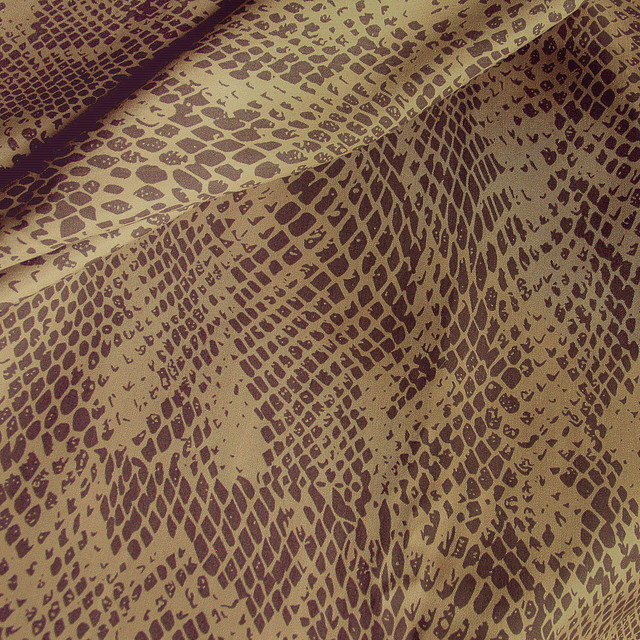 100% TENCEL Reptile print technosilk | View: 100% TENCEL REPTILE PRINT TECHNOSILK