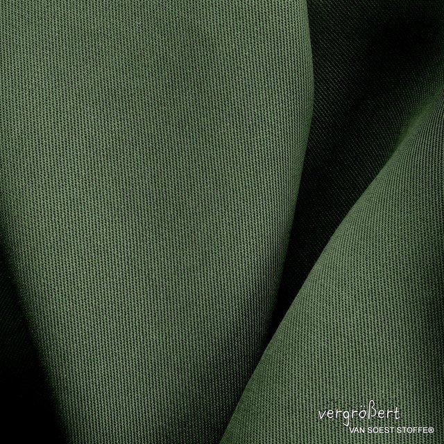 100% Tencel fine twill in color oliv green | View: 100% Tencel ™ fine twill in color oliv green