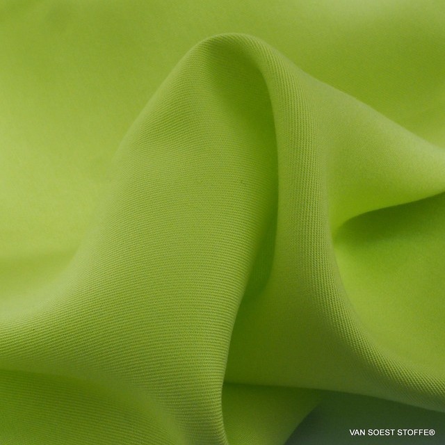 100% Tencel™ Shirt-Tunic-Tank Feintwill in Grün-Gelb