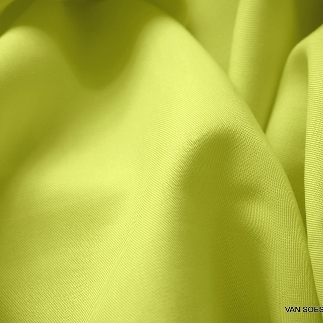 100% Tencel shirt-tunic-tank fine twill in neon yellow green | View: 100% Tencel Shirt-Tunic-Tank Fine Twill in Neon Yellowgreen