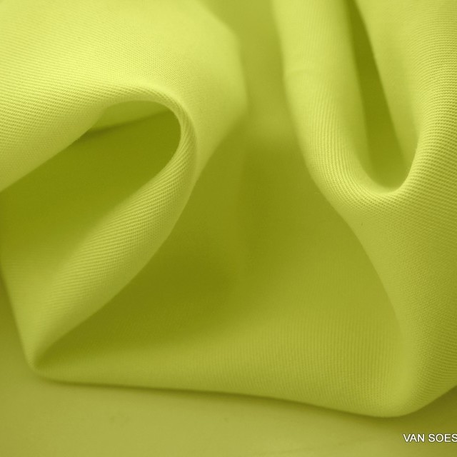 100% Tencel shirt-tunic-tank fine twill in neon yellow green