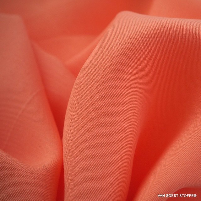 100% Tencel™ Shirt-Tunic-Tank Feintwill in Orange