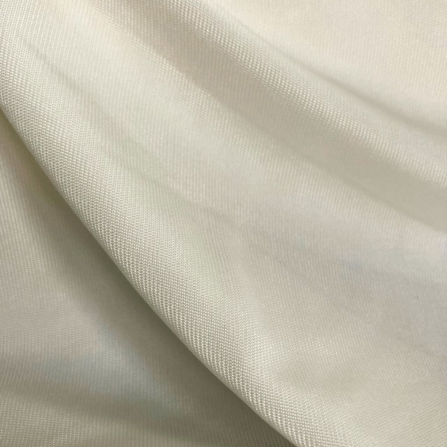 100% Viskose Jersey edel matt glänzend, glatter Griff & toller Fall Off White | Ansicht: 100% Viskose Jersey hochglänzend, glatter Griff & toller Fall Off White