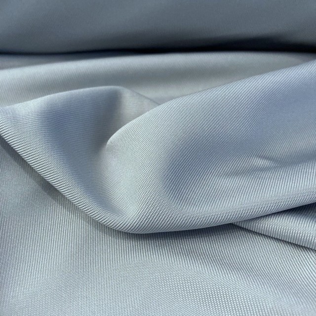 100% viscose jersey high gloss, smooth handle & great drape Soft blue | View: 100% viscose jersey high gloss, smooth handle & great drape Soft blue