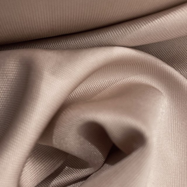 100% viscose jersey high gloss, smooth handle & great drape Rose Skin