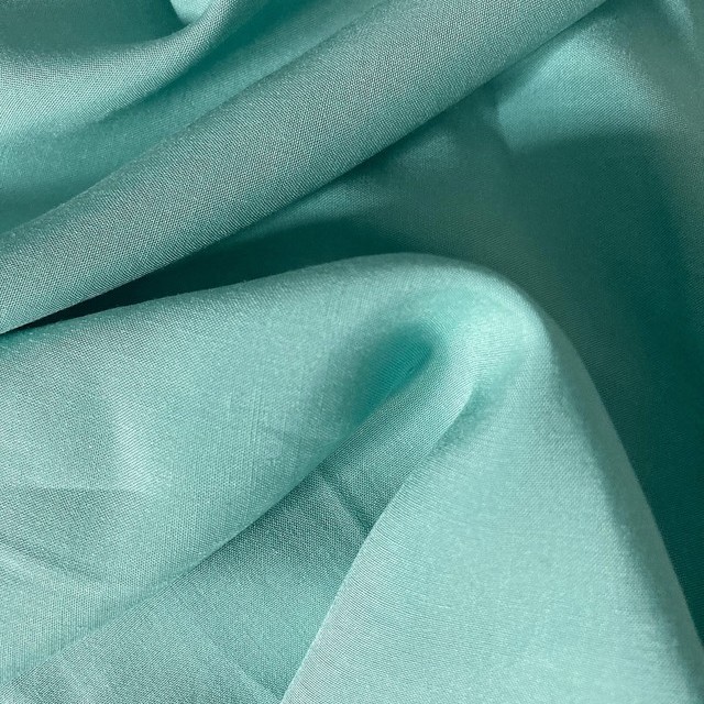 100% Viskose weiches soft Gewebe in Mint | Ansicht: 100% Viskose weiches soft Gewebe in Mint