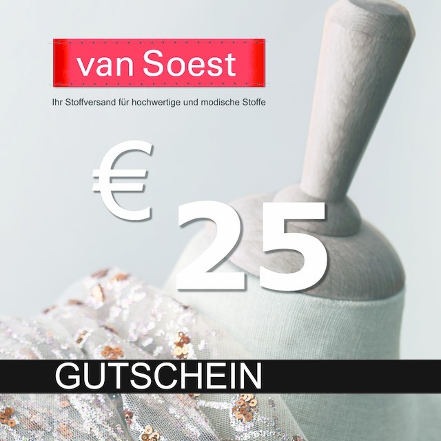 Geschenkgutschein Betrag 25€
