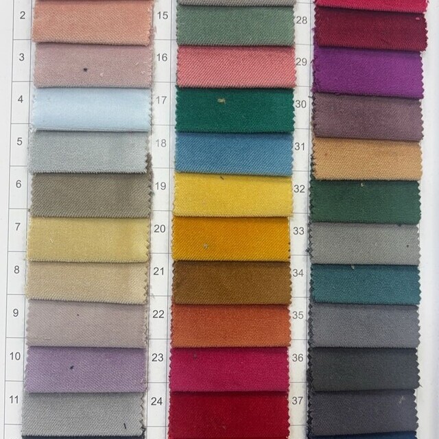 Art. No.: Vintage cotton velvet in dark nautical Navy | View: Vintage cotton velvet in fir green Vintage cotton velvet in dark nautical Navy | View: Vintage cotton velvet in fir green