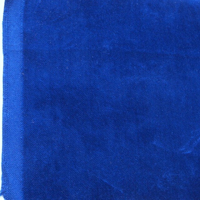 Vintage Baumwoll Samt in dunkel Nautical Navy