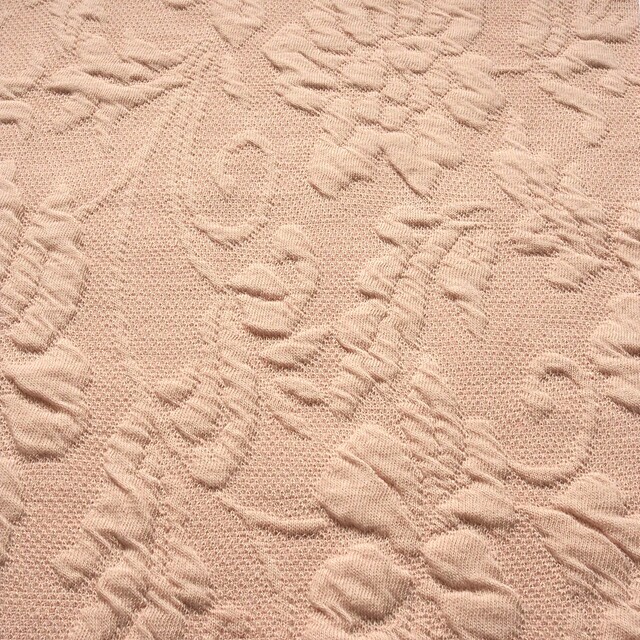 3D-Jacquard stretch Jersey in Rosa