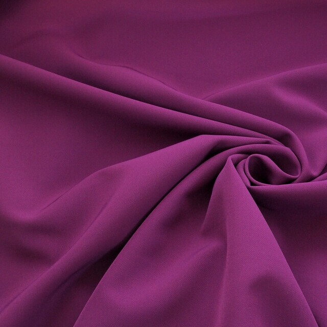 4-way stretch in very tightly woven magenta sham twill | View: 4-way stretch in very tightly woven magenta sham twill
