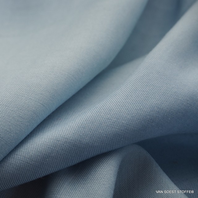 6 Unzen leichter Chambray Denim aus 100% Tencel - Lyocell hellblau | Ansicht: 6 Unzen leichter Chambrey Denim aus 100% Tencel - Lyocell hellblau