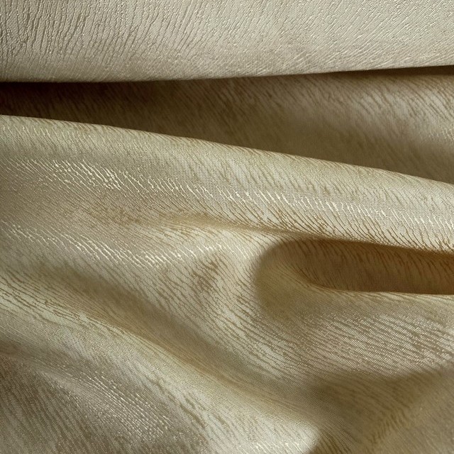 Tree bark crepe satin in 60% cupro - 40% lyocell in beige | View: Tree bark crepe satin in 60% cupro - 40% lyocell in beige