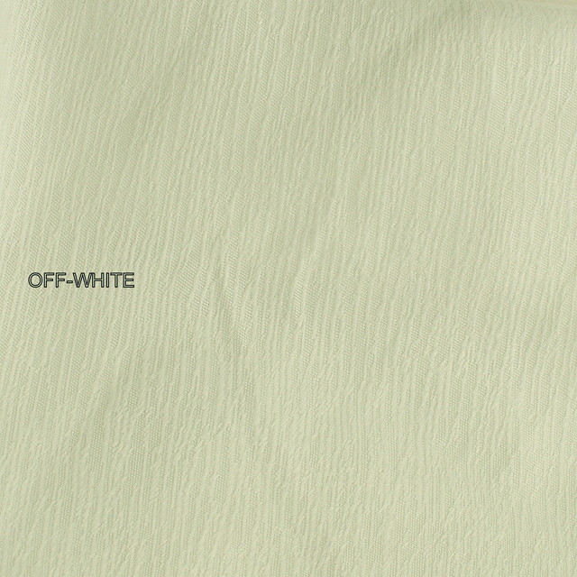 Tree bark crepe satin in 60% cupro - 40% lyocell in off-white