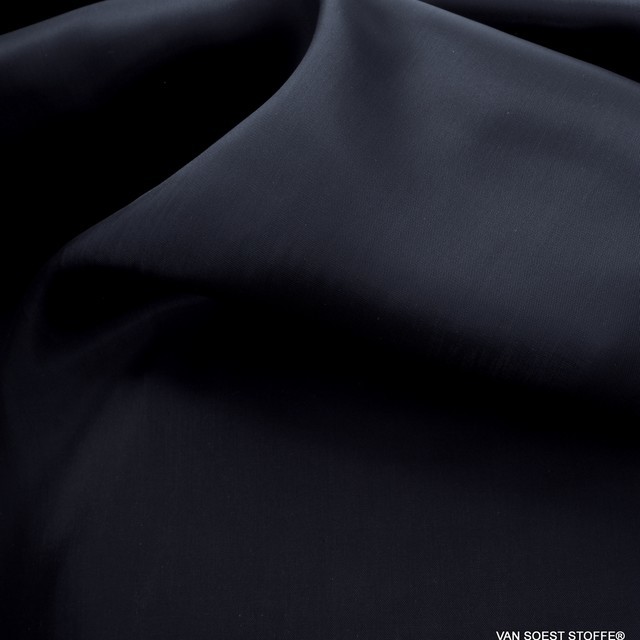 Bemberg 100% Cupro® lining in Navy | View: Bemberg 100% Cupro® lining in Navy