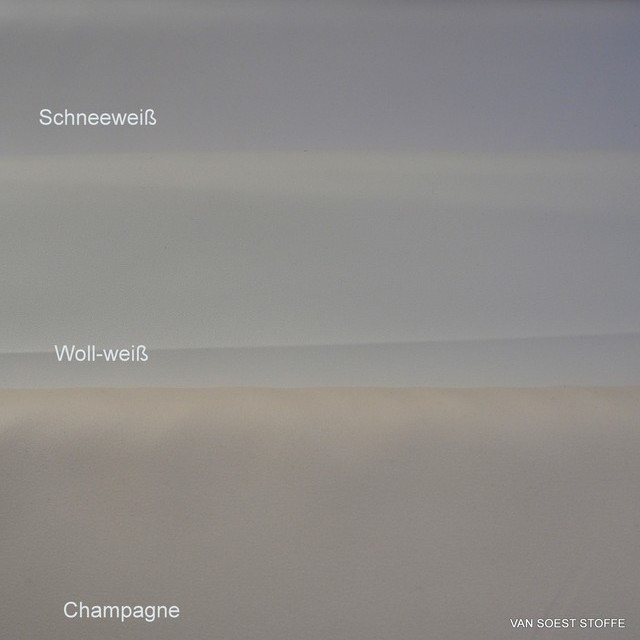 Braut Satin in Wollweiß | Ansicht: Braut Satin in Wollweiß