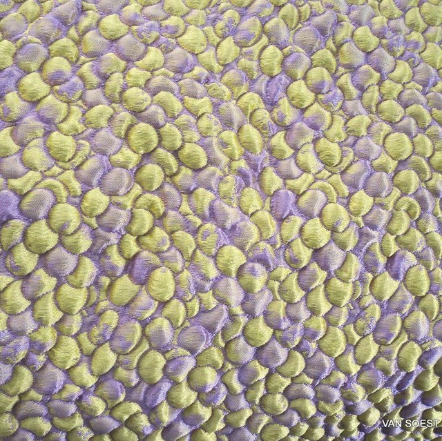 Couture 3D Jacquard in Lavendel-Zitrone | Ansicht: Couture 3D Jacquard in Lavendel-Zitrone