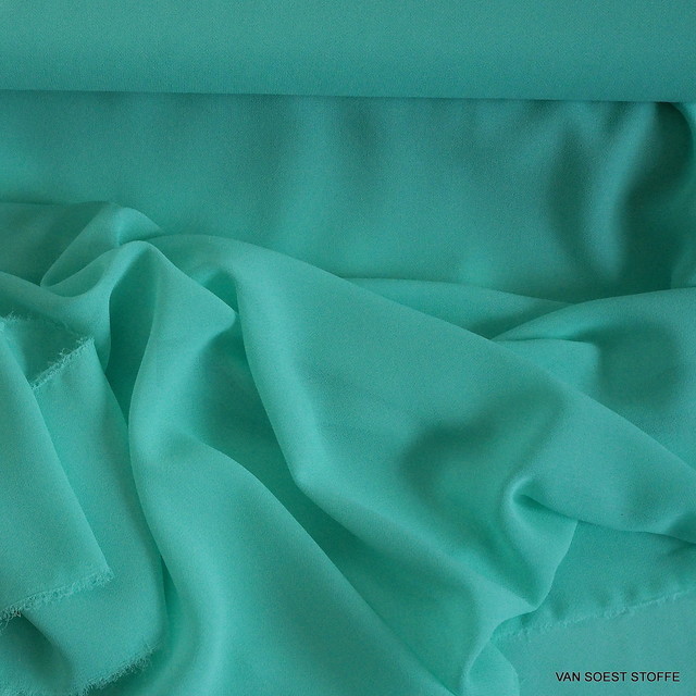 Chiffon in Aqua-Lind | View: Chiffon in Aqua-Lind