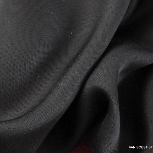 Cupro-Tencel™ Satin in tief Schwarz | Ansicht: Cupro-Tencel™ Satin in tief Schwarz