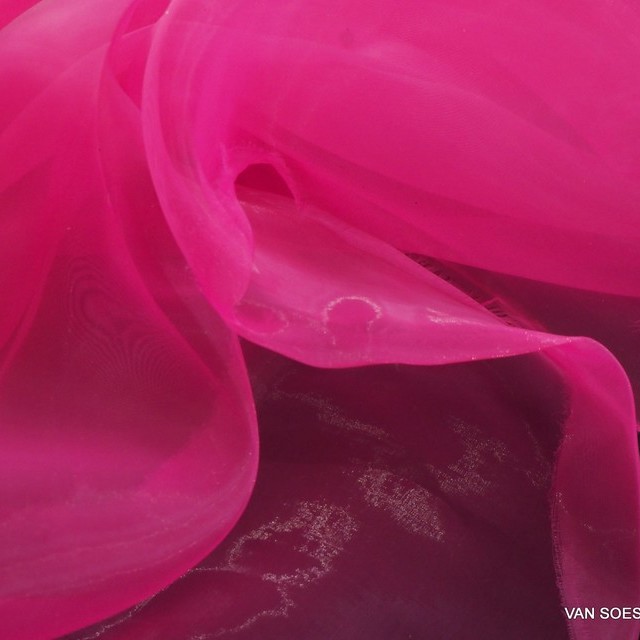 Fester Organza in Fuchsia | Ansicht: Fester Organza in Fuchsia