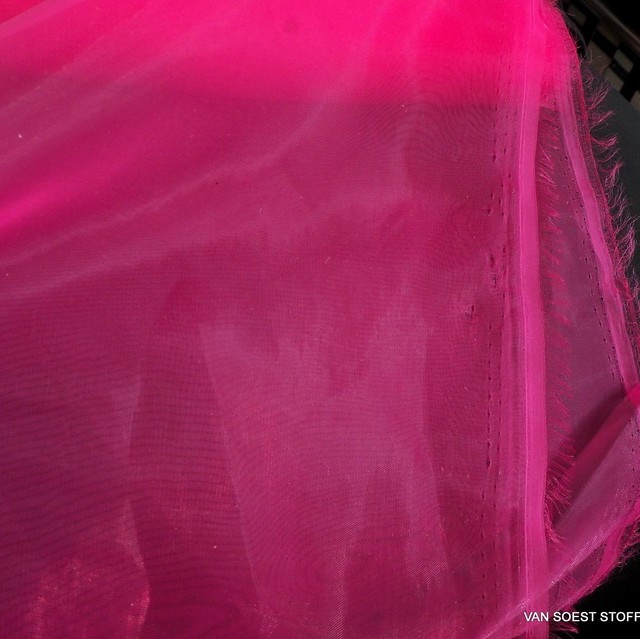 Fester Organza in Fuchsia | Ansicht: Fester Organza in Fuchsia