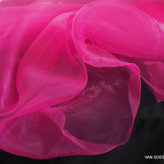 Fester Organza in Fuchsia | Ansicht: Fester Organza in Fuchsia