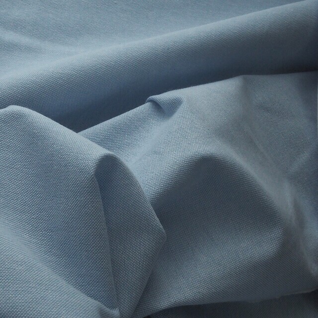 Garngefärbter Vintage 100% Baumwoll-Oxford Stoff in Bleu