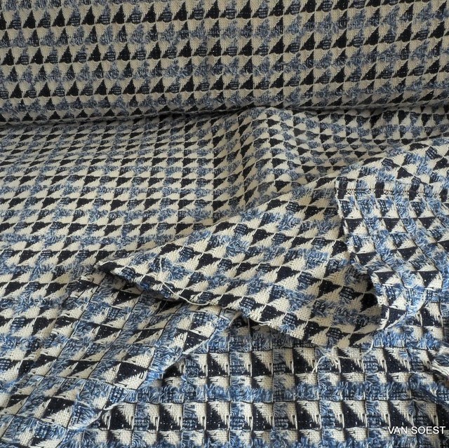 Glitter Bouclé Fantasie in Marine Creme | Ansicht: Glitter Bouclé Fantasie in Marine Creme