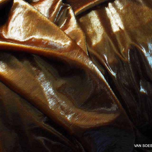 Glitter Designer Samt in Gold | Ansicht: Glitter Designer Samt in Gold
