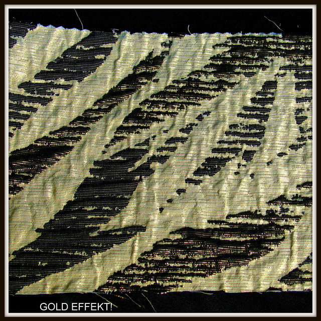 Gold Brokat Jacquard Geometric