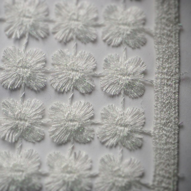 Guipure Floral Lace in Ivory | View: Guipure Floral Lace in Ivory