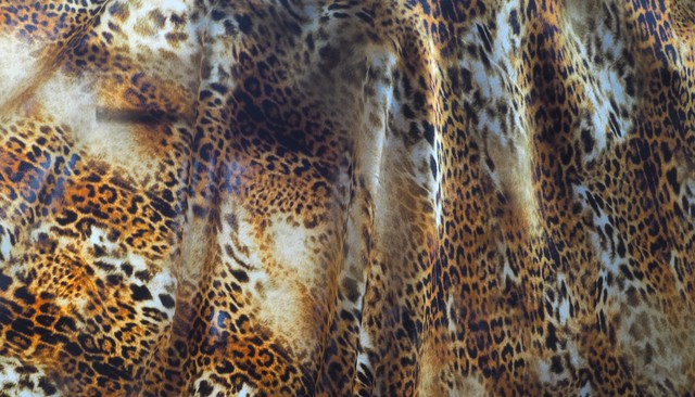 High quality leopard silk print made in Italy | View: High quality leopard silk print made in Italy