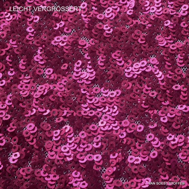 High quality opaque mini sequin design in magenta | View: High quality opaque mini sequin design in magenta