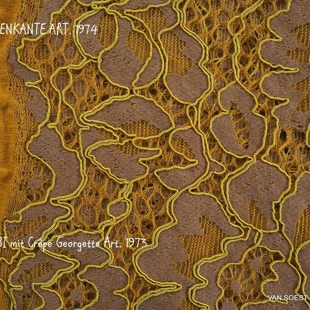 INKA cord lace in honey color | View: INKA cord lace in honey color