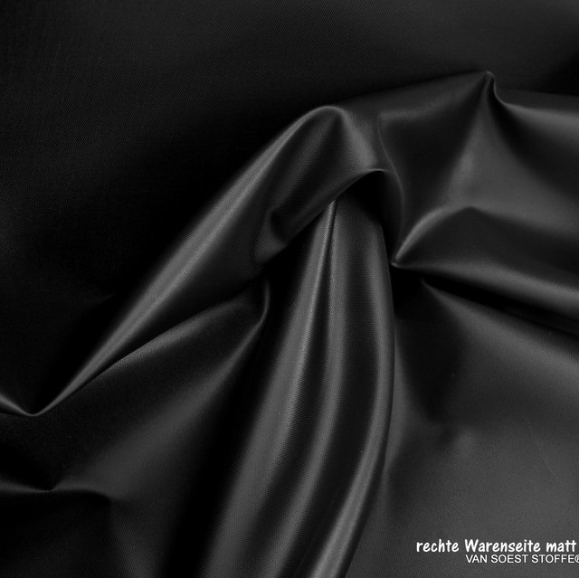 Japan Silk - Chintz in deep black water repellent | View: Japan Silk - Chintz in deep black water repellent