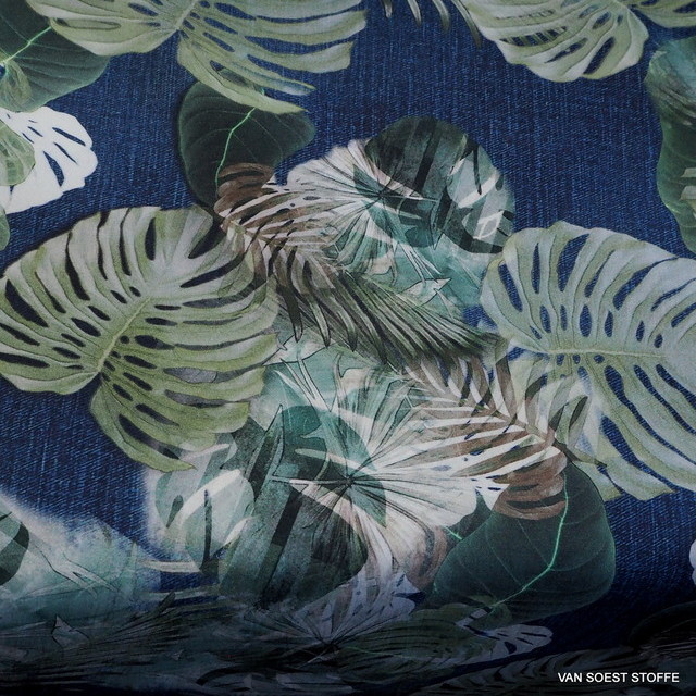 Jeans leaf Design on 100% fine cotton | View: Jeans leaf Design on 100% fine cotton