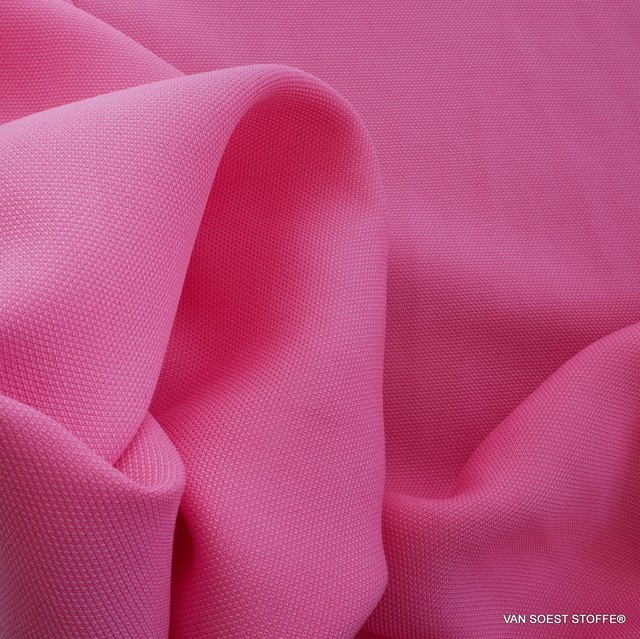 100% Lyocell Tencel Piqué Jacquard Fabric in Pink | View: Lyocell Tencel Piqué Jacquard Fabric in Pink