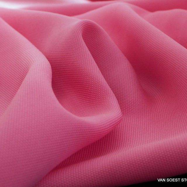 100% Lyocell Tencel Piqué Jacquard Fabric in Pink | View: Lyocell Tencel Piqué Jacquard Fabric in Pink