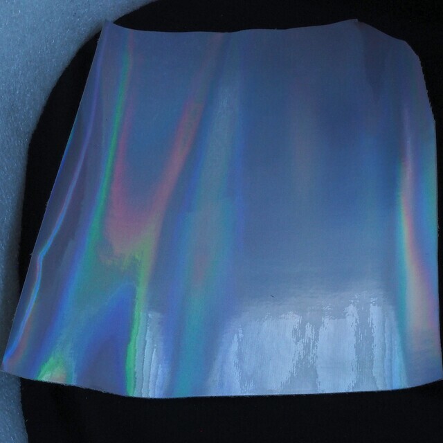 Metallic 3D Doppelgewebe in Silver