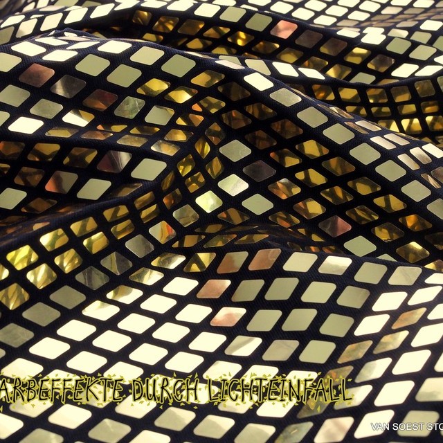 Metallic Chain in Gold - Schwarz | Ansicht: Metallic Chain in Gold - Schwarz