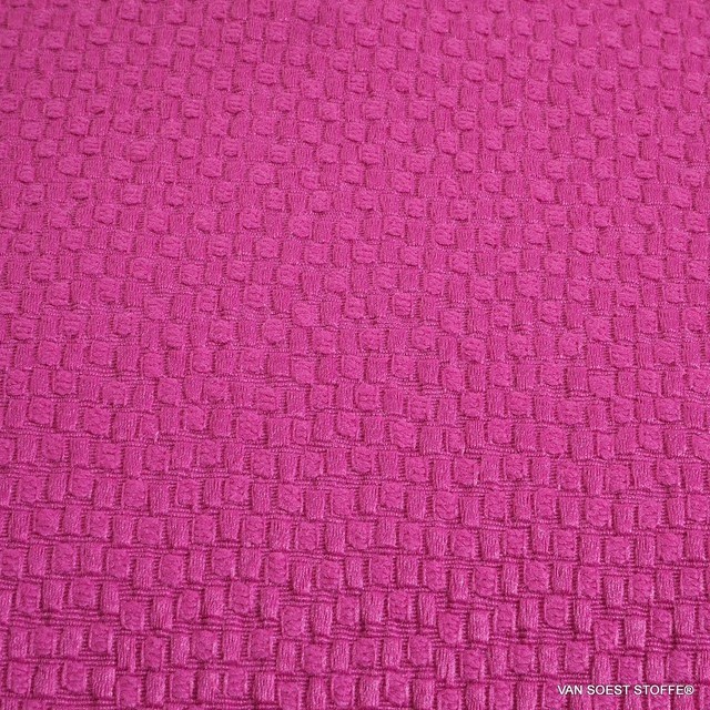 Mini Animal Optik als Stretch Piqué in Pink | Ansicht: Mini Animal Optik als Stretch Piqué in Pink
