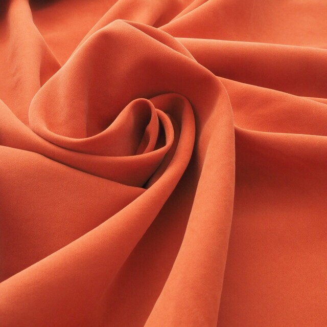 Modal Orange Soft Leinwand sandwashed in traum Orange | Ansicht: Orange Soft Leinwand sandwashed Modal in traum Orange