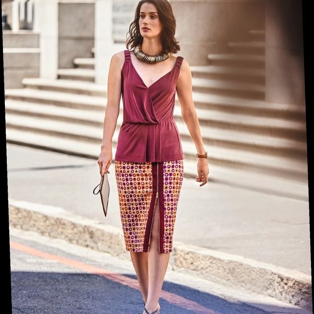 Modal™ stretch jersey in burgundy
