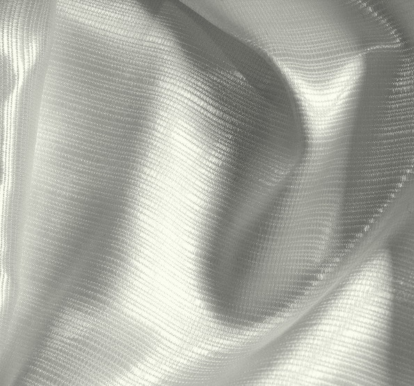 OTTOMAN SATIN STRETCH IN WEIß | Ansicht: OTTOMAN SATIN DOBBY STRETCH Fb. REINWEIß