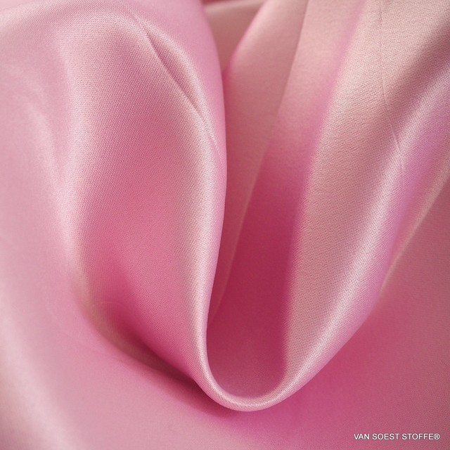 Pink farbiger Vintage Luxus Satin | Ansicht: Pink farbiger Vintage Luxus Satin